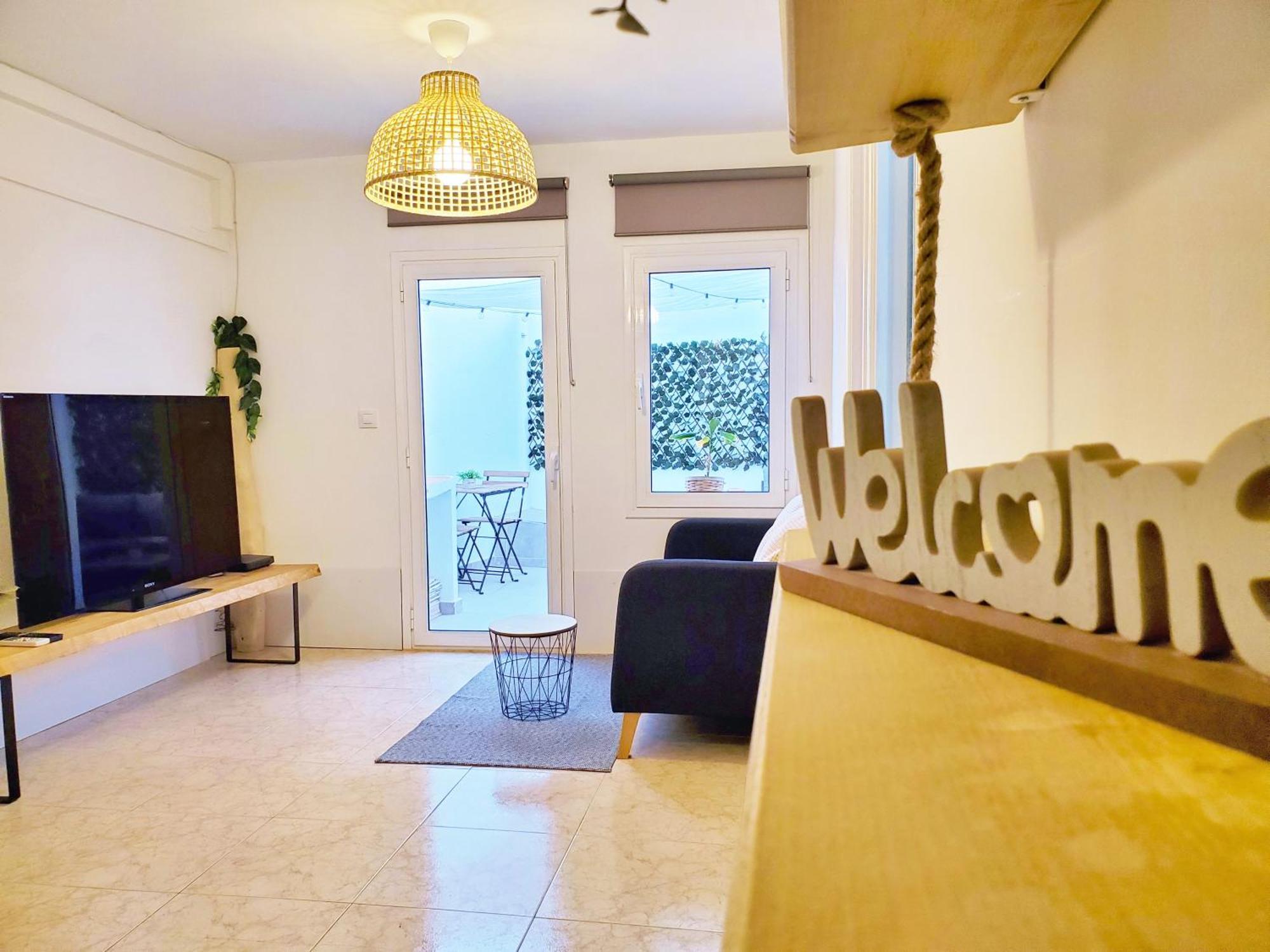 Apartamento Centrico Con Patio Privado Tarragona Eksteriør bilde
