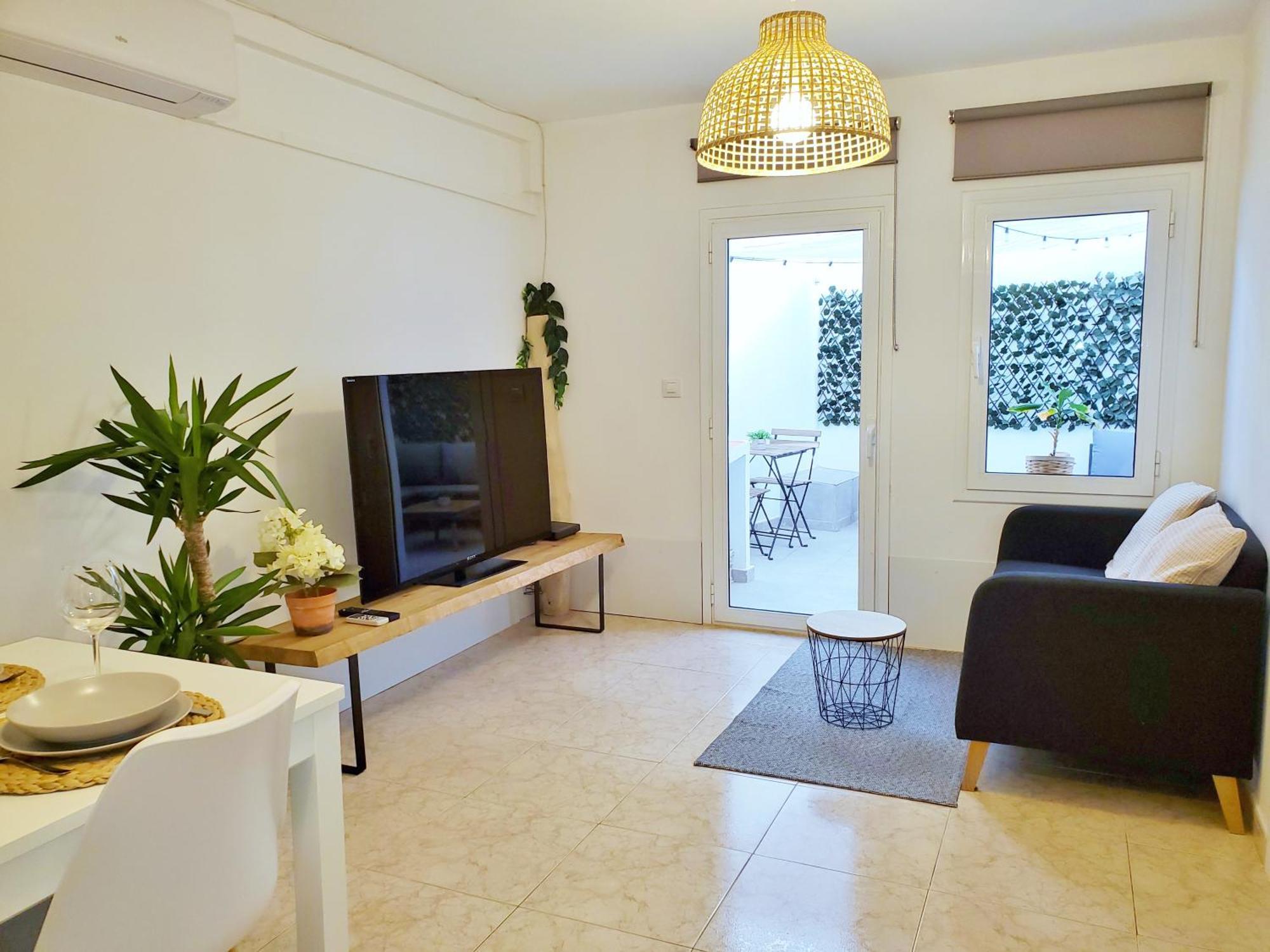 Apartamento Centrico Con Patio Privado Tarragona Eksteriør bilde